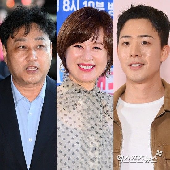 김수용-박미선-차현승, 엑스포츠뉴스DB