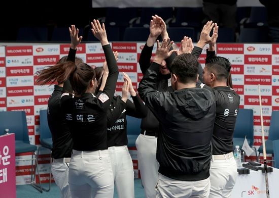 SK렌터카 선수단.PBA