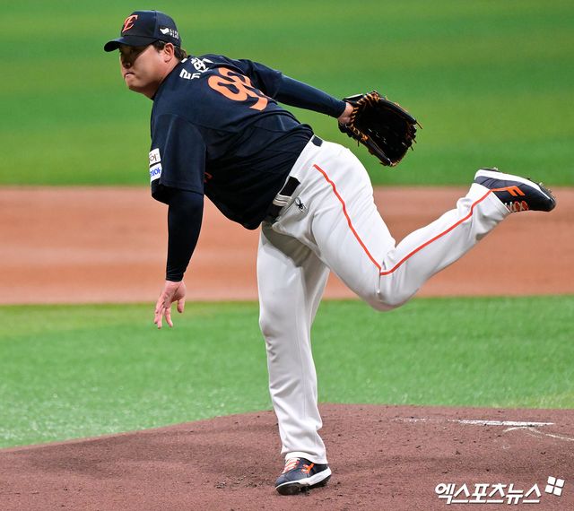 대만 언론이 한화 이글스 류현진이 내년 3월 열리는 2026 월드베이스볼클래식(WBC) 한국 야구 대표팀 최종 엔트리 합류 여부에 주목하고 있다. 사진 엑스포츠뉴스 DB