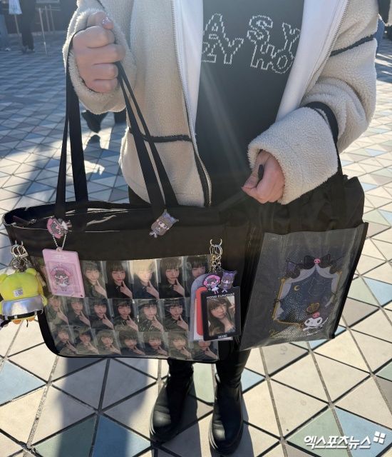 르세라핌 팬들의 열기가 대단했다.