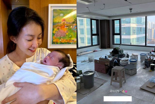 이시영이 공개한 둘째 딸.