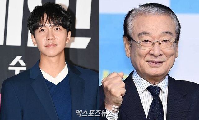 이승기, 이순재 / 엑스포츠뉴스 DB