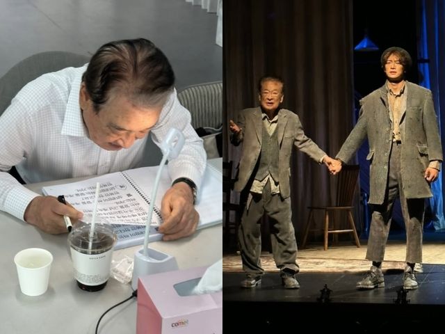 민호 인스타그램, 故 이순재