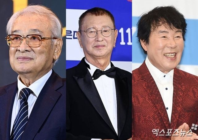 故이순재·전유성·송대관 / 엑스포츠뉴스 DB