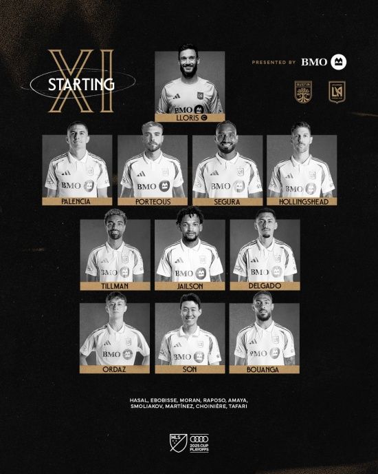 손흥민이 미국 메이저리그사커(MLS) 포스트시즌인 MLS 컵 플레이오프에서 첫 골을 뽑아내며 소속팀 로스앤젤레스(LA)FC의 서부콘퍼런스 4강(전체 8강)행을 이끌었다. 스티븐 체룬돌로 감독이 이끄는 LAFC는 3일 미국 텍사스주 오스틴의 Q2 스타디움에서 열린 2025 MLS컵 플레이오프 서부콘퍼런스 8강 2차전에서 4-1 대승을 거뒀다. LAFC는 1차전 2-1 승리를 합쳐 2연승으로 서부콘퍼런스 4강, 전체 8강에 올랐다. 손흥민은 이날 선제골 포함 1골 1도움을 기록했다. LAFC