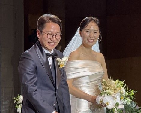 심현섭, 정영림 결혼식 사진