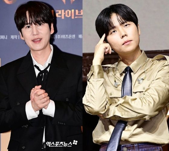 (왼쪽부터) 규현, 정승환.