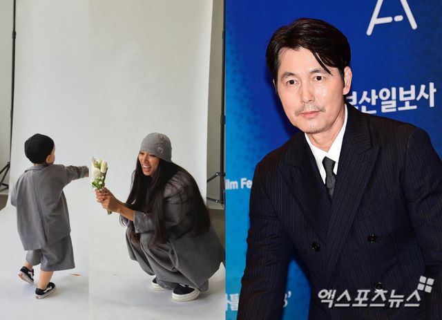 문가비와 아들, 정우성