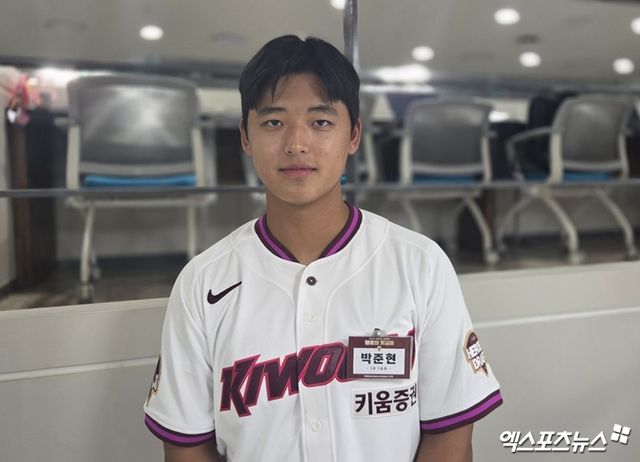 지난 9월 2026 KBO신인드래프트에서 전체 1순위로 키움 히어로즈에 지명된 박준현. 최근 학교 폭력 가해 행위가 인정되면서 논란이 되고 있다. 사진 엑스포츠뉴스 DB