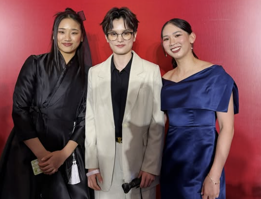 안세영과 왕즈이, 포른파위 초추웡(태국·왼쪽부터). 초추웡 SNS