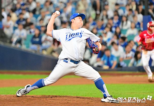 삼성 라이온즈가 18일 내부 FA 투수 이승현과 2년 최대 총액 6억원에 잔류 계약을 공식 발표했다. 이승현은 지난 2016년 삼성 이적 뒤 9시즌을 소화하면서 팀 주축 불펜 투수로 자리 잡았다. 엑스포츠뉴스 DB