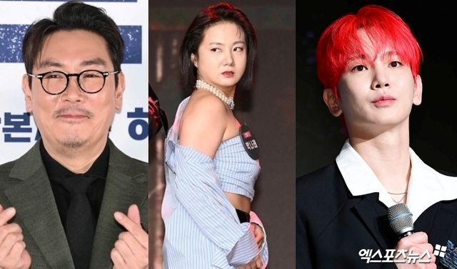 (왼쪽부터) 조진웅, 박나래, 키.