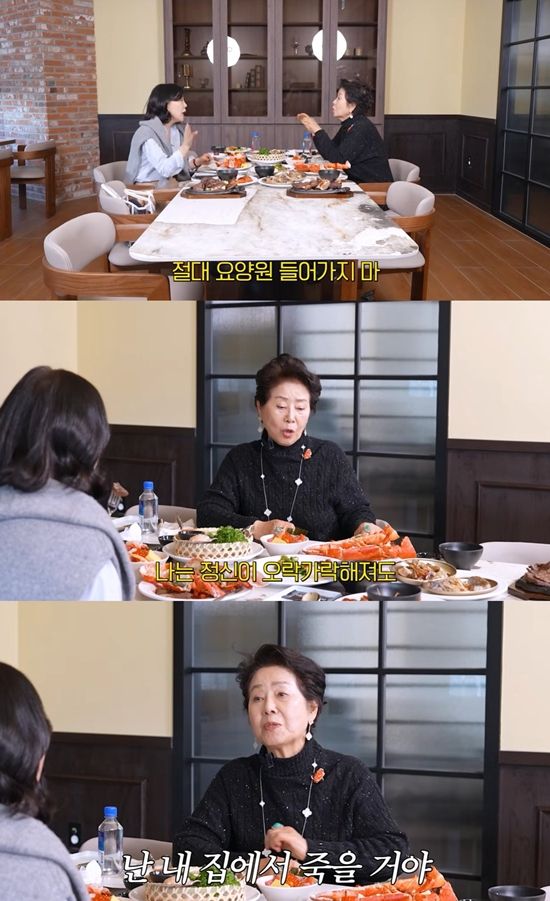 안녕하세요 최화정이에요 채널 캡처