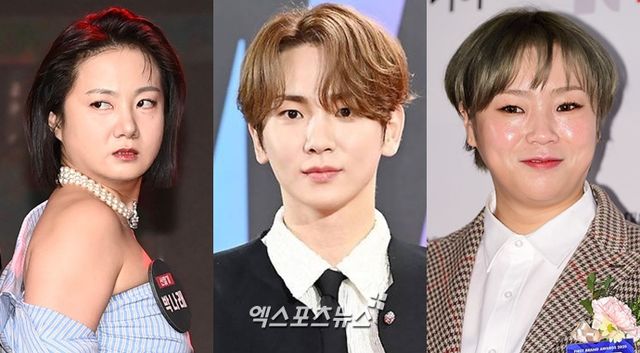 엑스포츠뉴스DB (왼쪽부터) 박나래, 키, 입짧은햇님