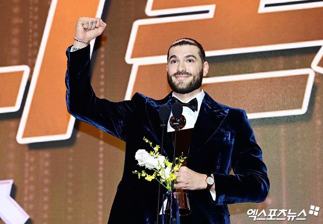 2025시즌 KBO리그 페넌트레이스 MVP를 차지한 코디 폰세. 사진 엑스포츠뉴스 DB