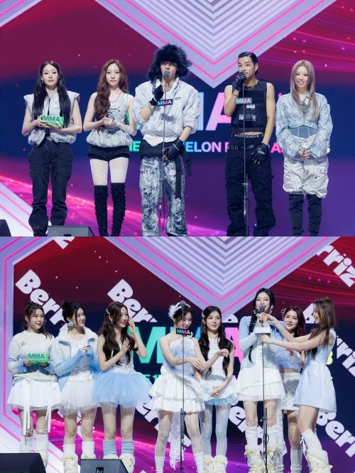 (위) 올데이 프로젝트 / (아래) 하츠투하츠.