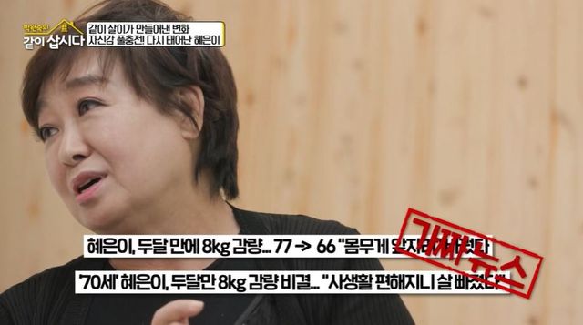 KBS 2TV '박원숙의 같이 삽시다'