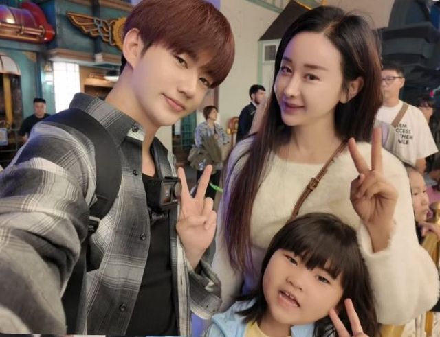 진화, 함소원, 딸 혜정.