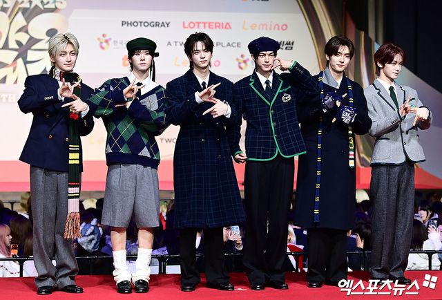 사진 = 엑스포츠뉴스 박지영 기자 / '2025 SBS 가요대전' 투어스