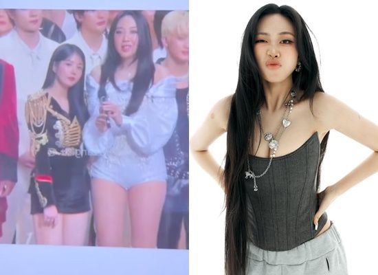 권은비-이영지 투샷, 이영지 계정