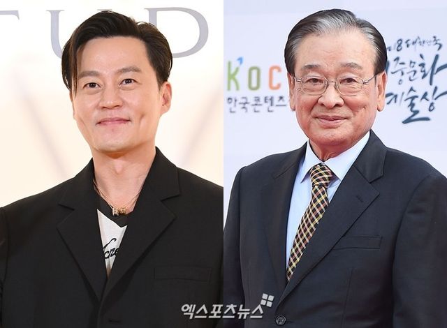 이서진-故 이순재, 엑스포츠뉴스DB