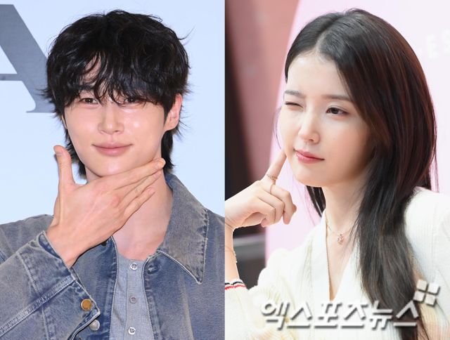 MBC '21세기 대군부인' 배우 변우석과 아이유. 엑스포츠뉴스 DB.