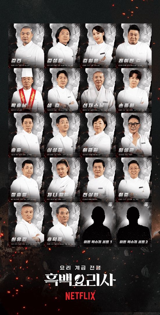 넷플릭스 '흑백요리사: 요리 계급 전쟁2'