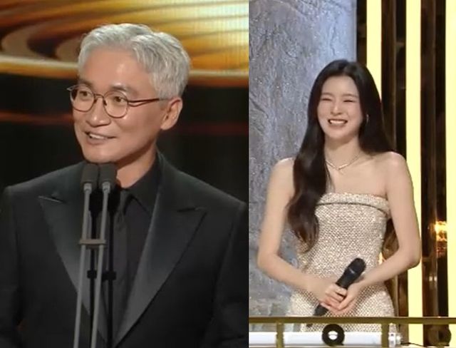 2025 MBC 연기대상 조재윤과 이선빈.