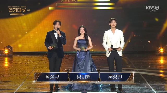 KBS 연기대상 방송 캡처