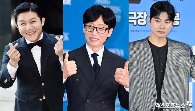 (왼쪽부터) 조세호, 유재석, 이이경.