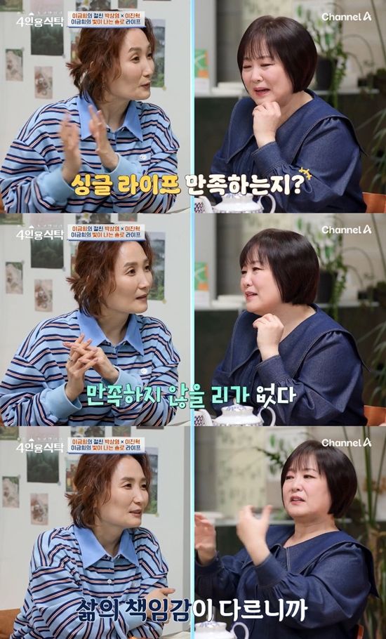 사진= 채널A '절친 토큐멘터리 - 4인용 식탁' 방송 캡처