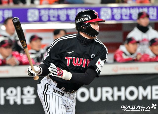 LG 트윈스가 '우승 주역' 외야수 홍창기와 포수 박동원과의 비FA 다년계약을 검토할 전망이다. 차명석 LG 단장은 "박동원, 홍창기와 당연히 다년계약을 하고 싶다"고 의지를 드러냈다. 엑스포츠뉴스 DB