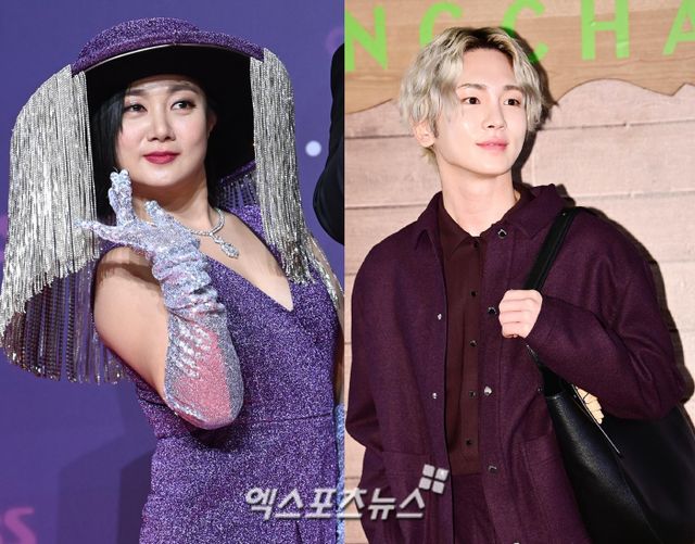 코미디언 박나래와 가수 키. 엑스포츠뉴스 DB.