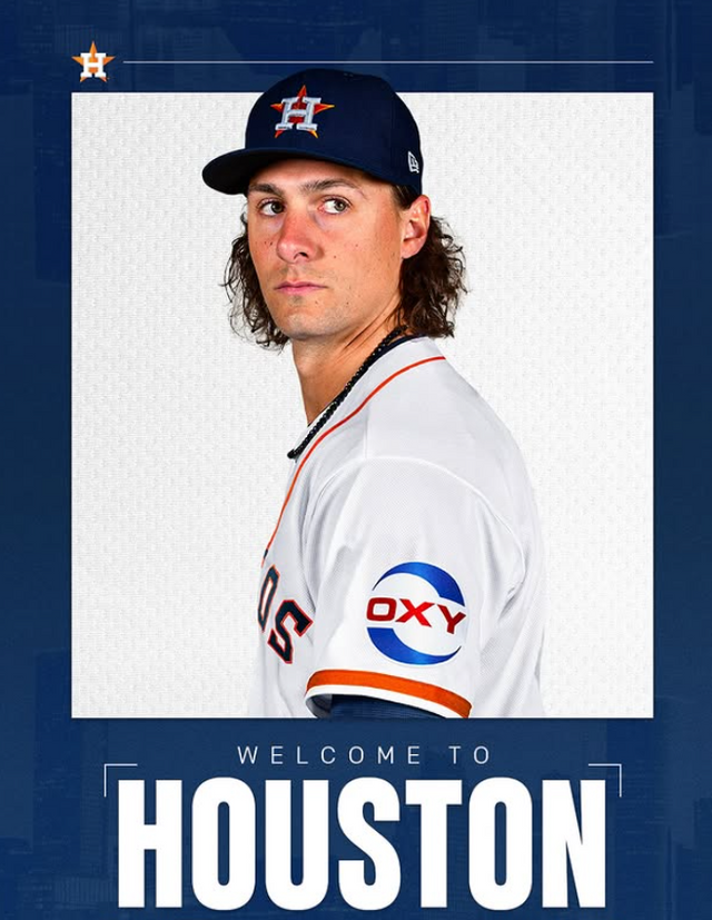 미국 메이저리그 휴스턴 애스트로스가 10일(한국시간) 라이언 와이스의 입단 계약을 공식 발표했다. 사진 휴스턴 애스트로스 SNS