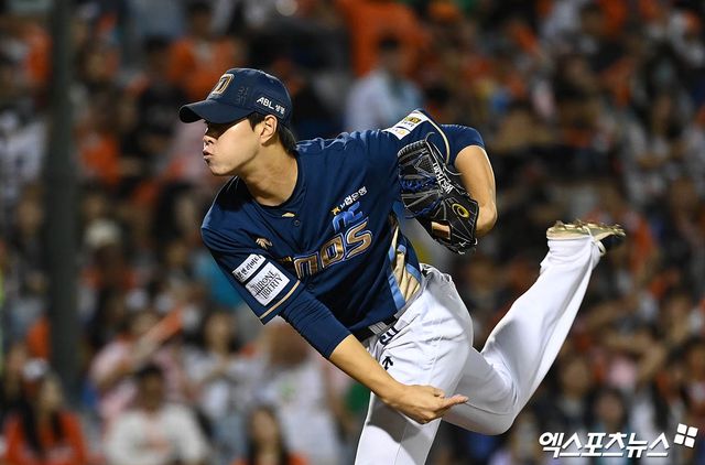 NC 투수 최우석은 2025시즌 많은 기대를 받고 있다. 프로 첫해 강력한 구위를 앞세워 강한 인상을 남겼다. 엑스포츠뉴스 DB