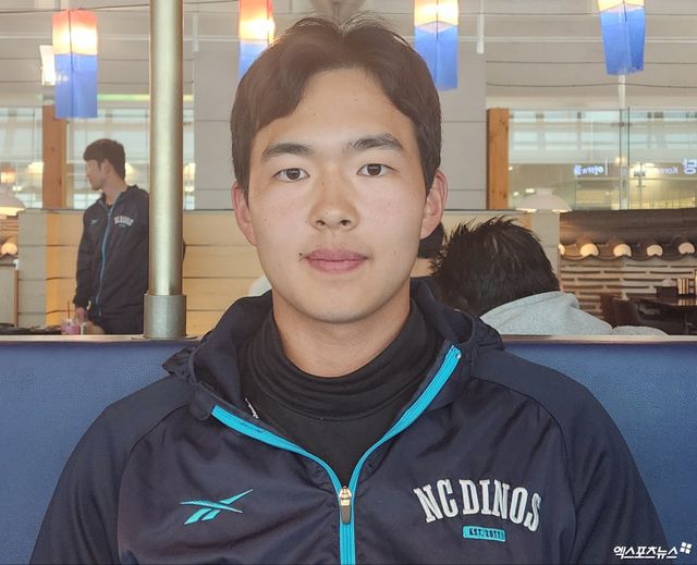 키움 시절 한솥밥을 먹은 김혜성과 김휘집(왼쪽부터). 김휘집은 신인 시절 김혜성에게 많은 도움을 받았다. 인천국제공항, 박정현 기자