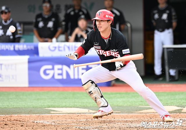 KIA 타이거즈 외야수 최원준이 2025 시즌 종료 후 프로 데뷔 후 처음으로 FA(자유계약) 자격을 취득한다. 사진 엑스포츠뉴스 DB