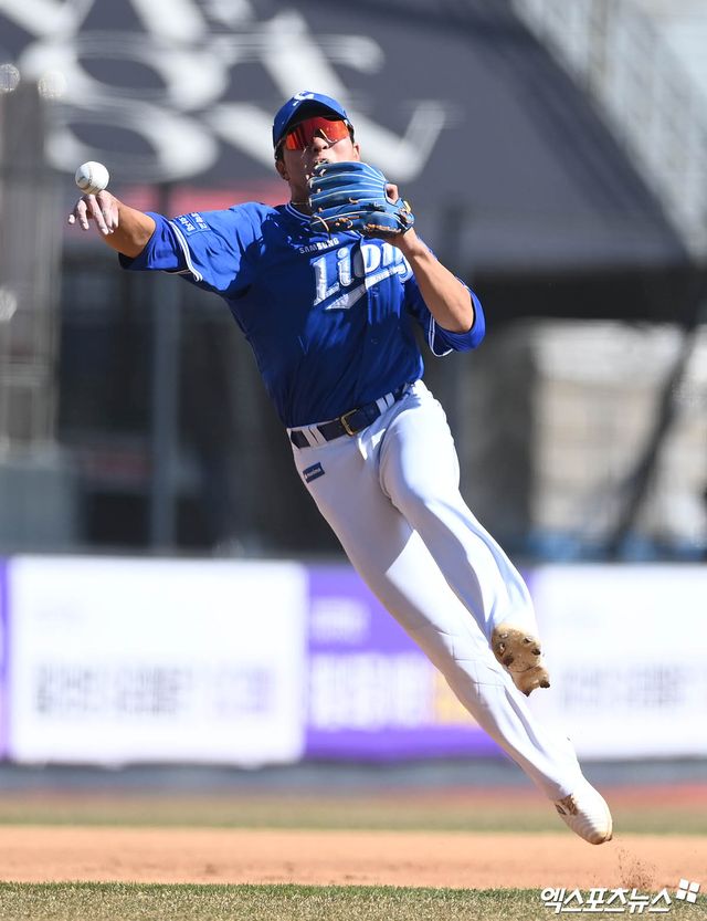 삼성 라이온즈 김영웅. 엑스포츠뉴스 DB