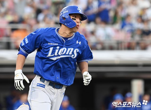 삼성 라이온즈 김영웅. 엑스포츠뉴스 DB