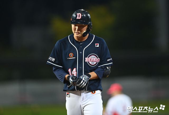 두산이 내야수 박준영과 박계범 그리고 외야수 김인태를 1군 미야자키 스프링캠프로 부른다. 엑스포츠뉴스 DB