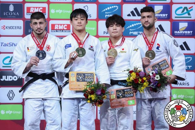 유도 국가대표 김종훈이 3일(한국시간) 프랑스 파리에서 열린 국제유도연맹(IJF) 2025 파리 그랜드슬램 남자 90kg급 결승에서 루카 마이수라제를 꺾고 우승을 차지했다. 국제유도연맹