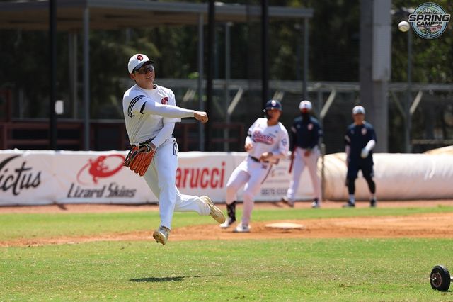 두산 베어스 내야수 임종성이 캠프 첫 라이브 배팅에서 첫 홈런을 쏘아 올렸다. 두산 베어스 