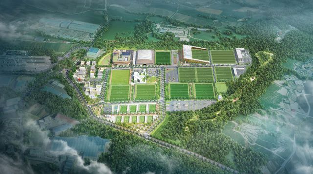 대한민국축구종합센터 조감도