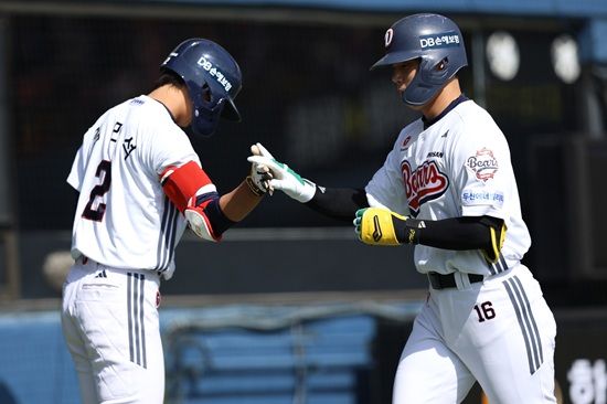 두산 베어스 내야수 박준영이 지난 13일 잠실 KIA전에 선발 유격수로 출전해 동점 홈런을 포함한 멀티 히트 경기를 펼쳤다. 두산 베어스