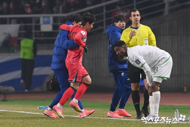 대한축구협회 관계자는 22일 용인 미르스타디움에서 열리는 축구대표팀 요르단전 대비 첫 훈련을 앞두고 이강인과 백승호, 정승현이 소집해제된다고 발표했다. 이강인과 백승호는 지난 20일 고양종합운동장에서 열린 오만과의 2026 북중미 월드컵 아시아 3차 예선 B조 7차전에서 각각 왼쪽 발목, 왼쪽 햄스트링을 다쳤다.&nbsp;정승현은 오만전을 앞두고 진행된 훈련에서 왼쪽 종아리 근육 부상을 당했다. 엑스포츠뉴스DB