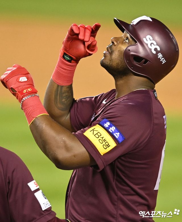 키움 외야수 푸이그는 지난 22~23일 라이온즈파크에서 열린 '2025 신한 SOL Bank KBO 리그' 삼성전에서 모두 선발 출전했다. 홈런포를 포함해 총합 OPS 1.700으로 폭발적인 타격감을 선보였다. 엑스포츠뉴스 DB