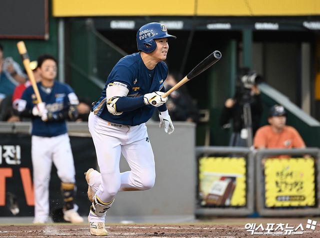 NC 외야수 박시원은 28일 창원 NC파크에서 열릴 '2025 신한 SOL Bank KBO 리그' LG 트윈스와 정규시즌 1차전에서 9번타자 중견수로 선발 출전한다. 엑스포츠뉴스 DB