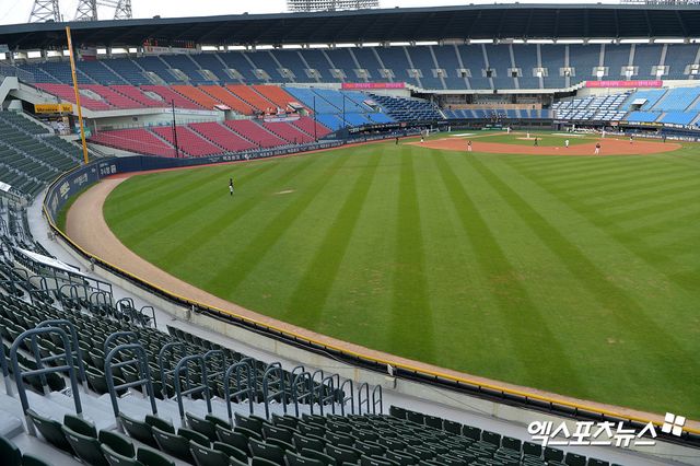 코로나19 당시 무관중으로 진행됐던 KBO리그. 엑스포츠뉴스 DB