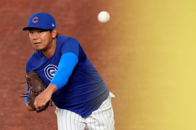 시카고 컵스 좌완투수 이마나가 쇼타가 30일 미국 애리조나주 피닉스 체이스필드에서 열린 2025 미국프로야구 메이저리그(MLB) 애리조나 다이아몬드백스와의 원정경기에 선발 등판해 7이닝 3피안타 2볼넷 4탈삼진 1실점으로 시즌 첫 승을 수확했다. AP 연합뉴스