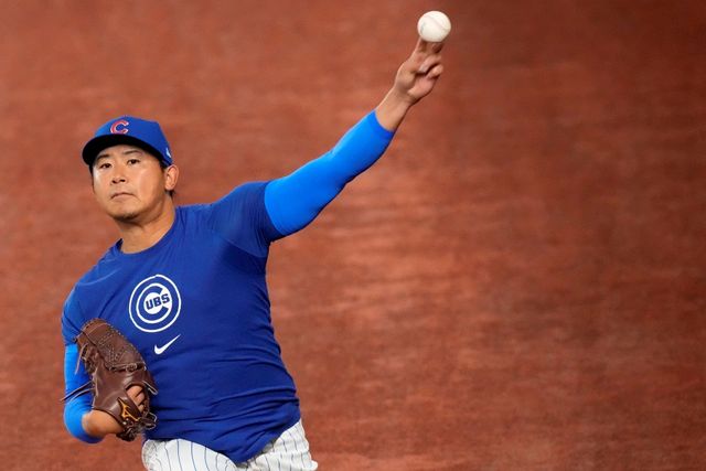 시카고 컵스 좌완투수 이마나가 쇼타가 30일 미국 애리조나주 피닉스 체이스필드에서 열린 2025 미국프로야구 메이저리그(MLB) 애리조나 다이아몬드백스와의 원정경기에 선발 등판해 7이닝 3피안타 2볼넷 4탈삼진 1실점으로 시즌 첫 승을 수확했다. AP 연합뉴스